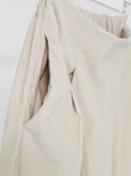 Herry Corduroy Pintuck Pants