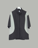 Halon nylon half jacket