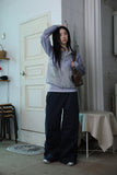 Side pinch frill pants