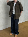 Non-fade raw wide denim