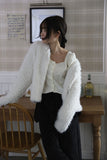 Fluffy Mongle Fur Cardigan