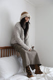 Fluffy fur cardigan