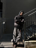 Pigment Track Line Hood Tee