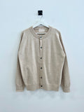Bokasi round neck minimal cardigan