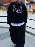 Velvet Track Line Cargo Pants