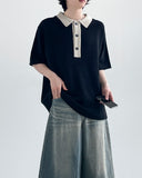 Marina Half Collar Knit