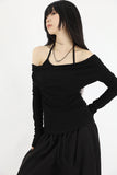 Miere Halter Layered Tee