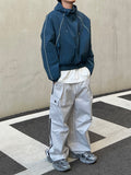 Track line cargo banding pants