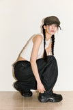Shelby string newsboy cap