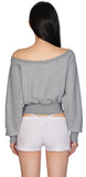 Pring Slit Off Shoulder