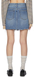 Bai Brush Short Skirt