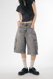 Transform 2-way cargo denim pants