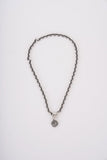 black steel necklace