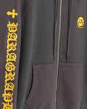 No.21 SMILE 2 TONE ZIP HOODIE