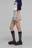 Muli frill mini skirt