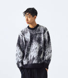 Fluffy Brush Pattern Knit