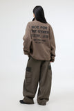 Braun Text Fleece Shearling Jacket