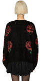Koi rose sweater