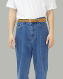 Trendy suede belt