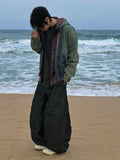 Ocean Pigment Washing Overfit Sleeve