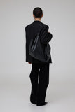 Velour wide trousers