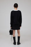 Bossen wool short skirt