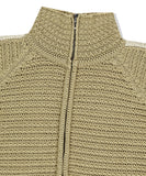 TRACK KNIT ZIP-UP