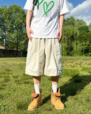 Oken Big Cargo Bermuda Pants