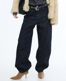 Dipon Brushed Wide Jeans