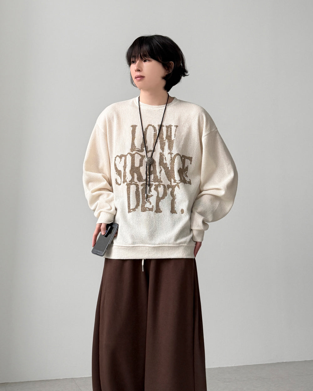 【YOURNUS】Cordon Vintage Knit T-Shirt YOURNUS (ユアノス) - コードンビンテージニットTシャツ