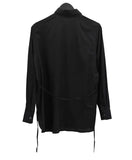 Hidden Placket Strap Shirt