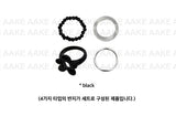 [4-SET] PETAL OBJECT RING