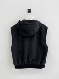 KIKO hooded vest (ZIP-UP)