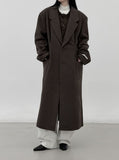 Lentz Pintuck Maxi Overfit Coat