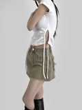 Studded Cotton Skirt