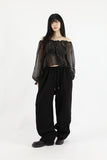 Miya chiffon flower blouse