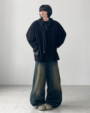 Hitch Scarf Loose Hoodie