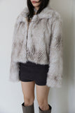 Heidi mix fur jacket