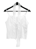 Scarf chiffon bustier