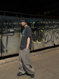 Lettering Short Beanie