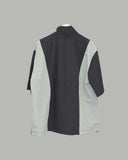 Halon nylon half jacket