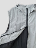 Voice Zipper Hood Vest