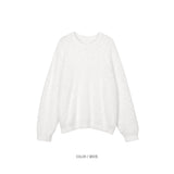 shaggy angora knit
