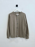 Bokasi round neck minimal cardigan