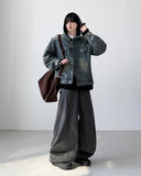 Strawn Hood Denim Jacket