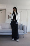 Hark eyelet denim pants