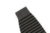 Tibber Stripe Knit Hood Zip-up