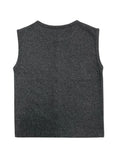 ANGORA BUTTON VEST