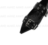 EYELET DOUBLE STRAP FLAT