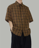 Tenta short sleeve check shirt
